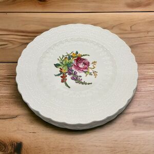 Spode Heath and Rose Salad Plates - Set Of 6 - 8”